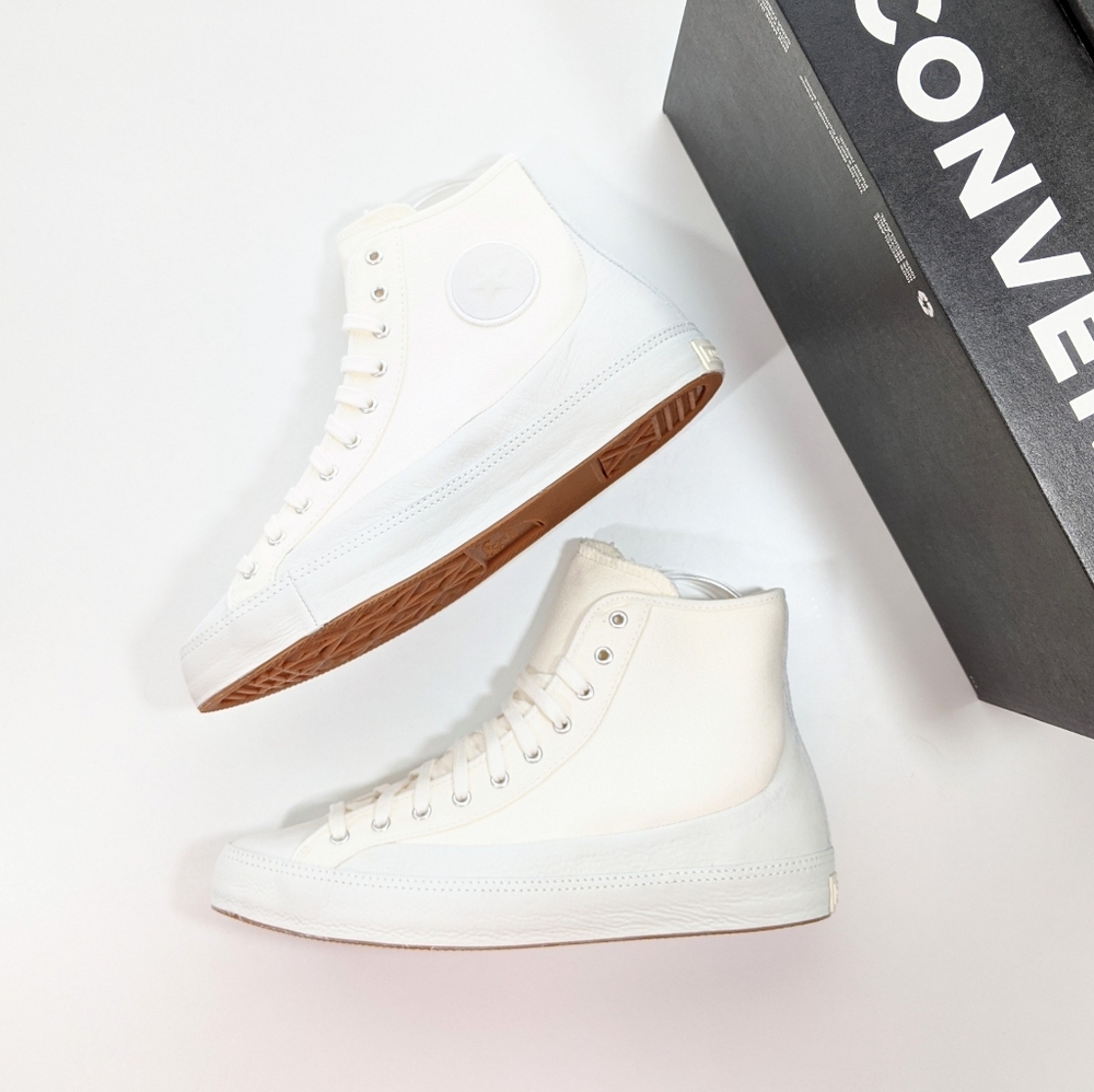 Converse All Star Sasha Hi Egret/Egret - Picture 2 of 7